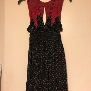 Free People summer dress with cut-outs